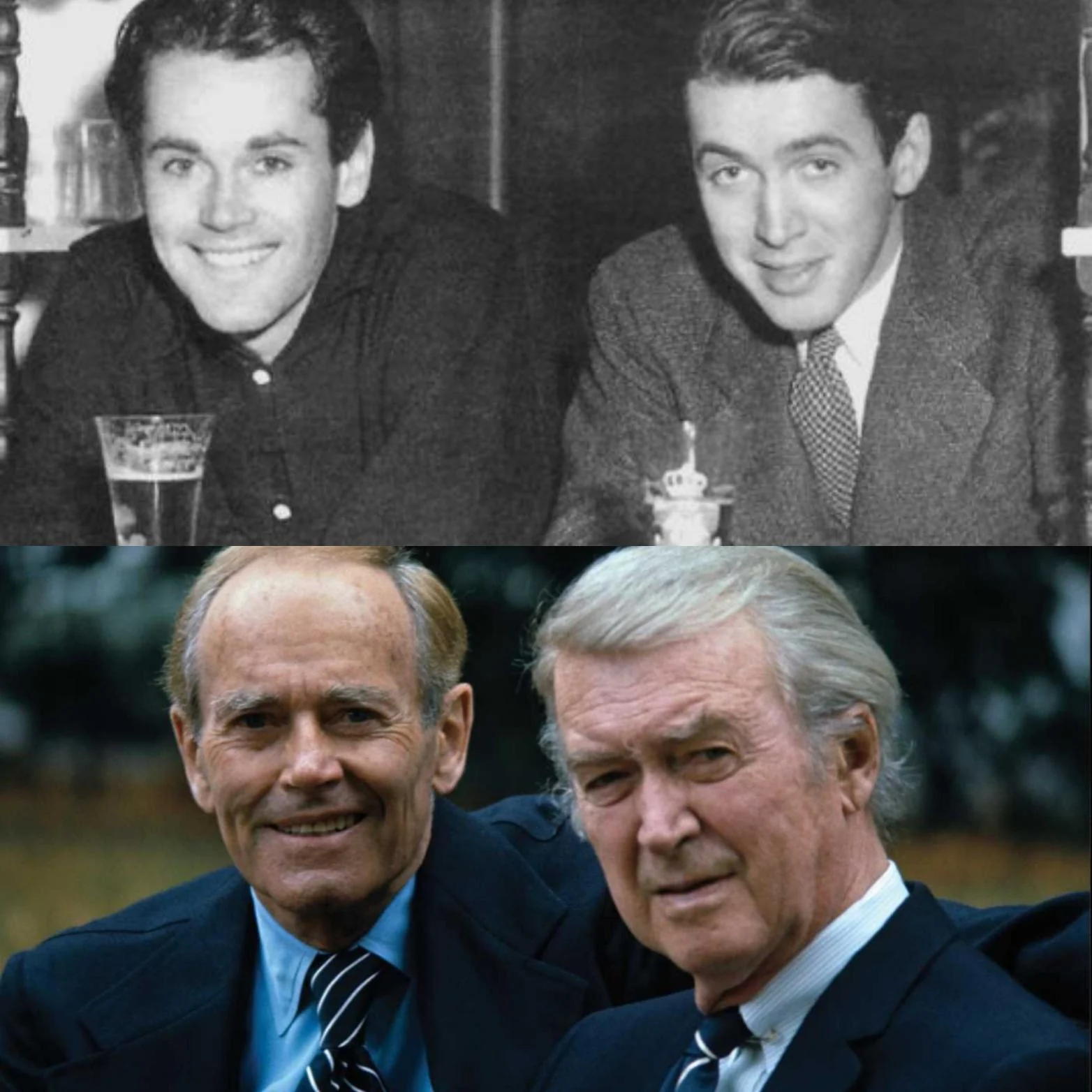 James Stewart and Henry Fonda together