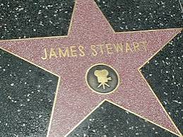 James Stewart’s star on the Hollywood Walk of Fame