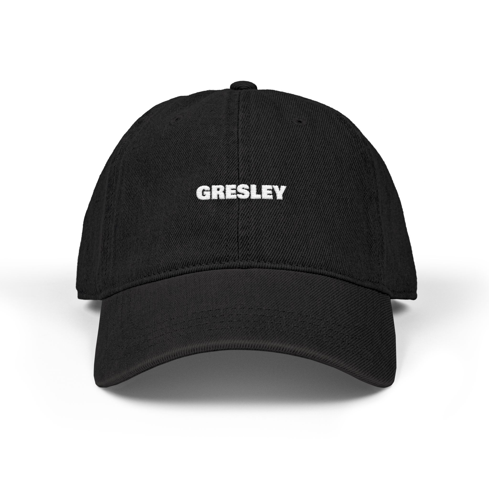 Black GRESLEY denim cap