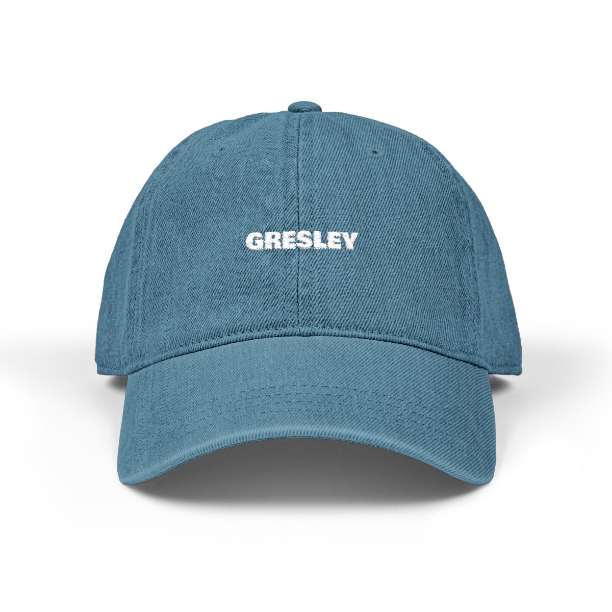 Blue GRESLEY denim cap