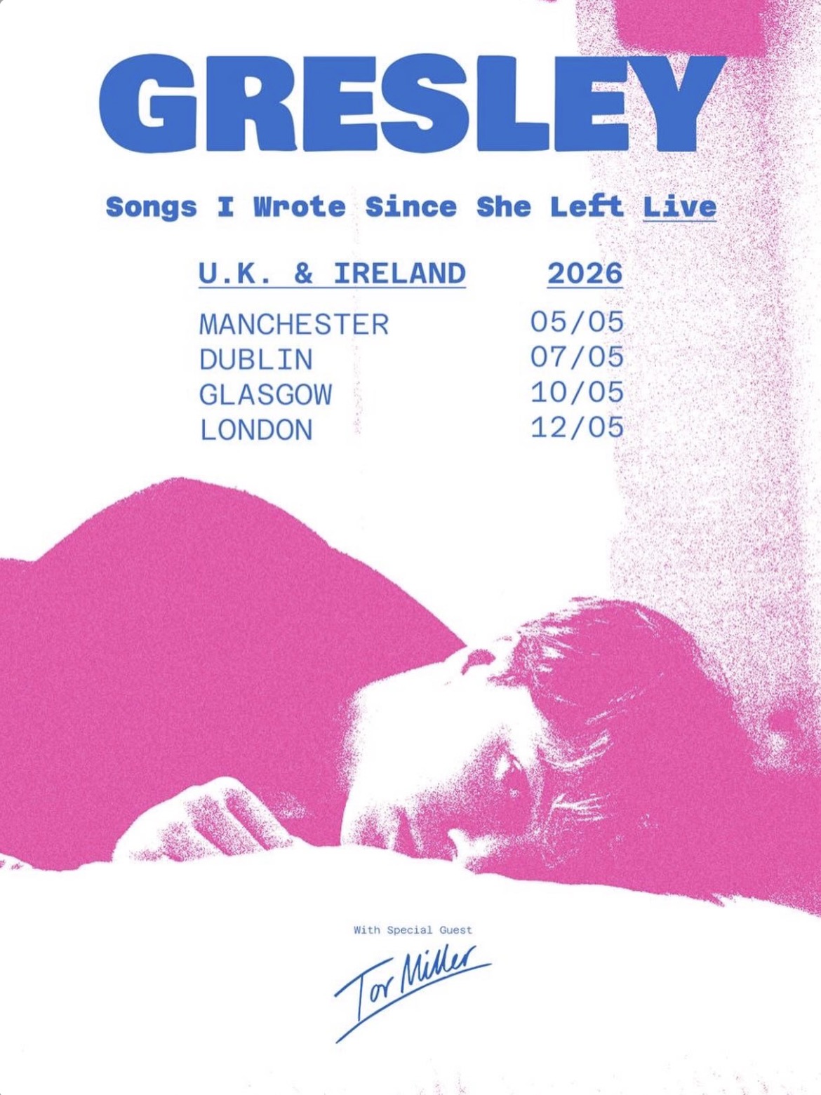 GRESLEY UK and Ireland tour poster
