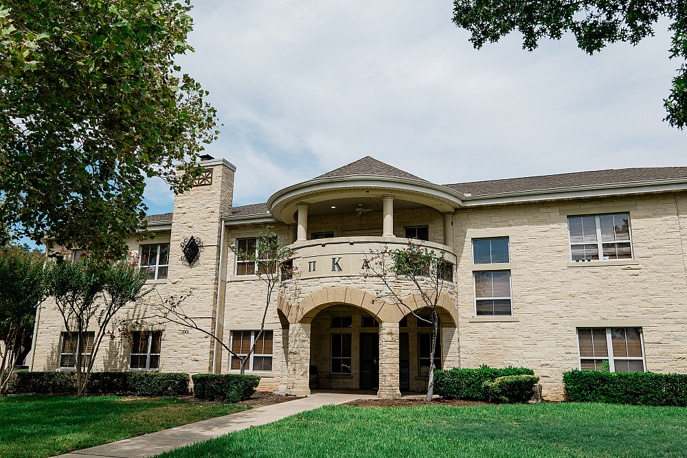 The Alpha Omicron PIKE house at Southwestern University