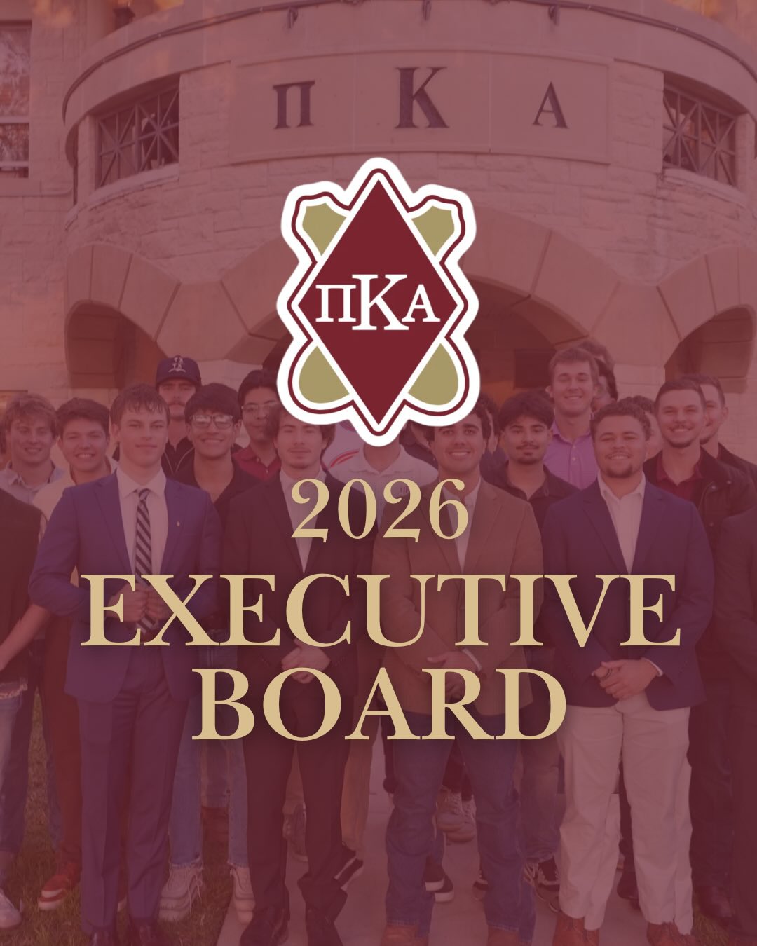 The 2026 Alpha Omicron executive board